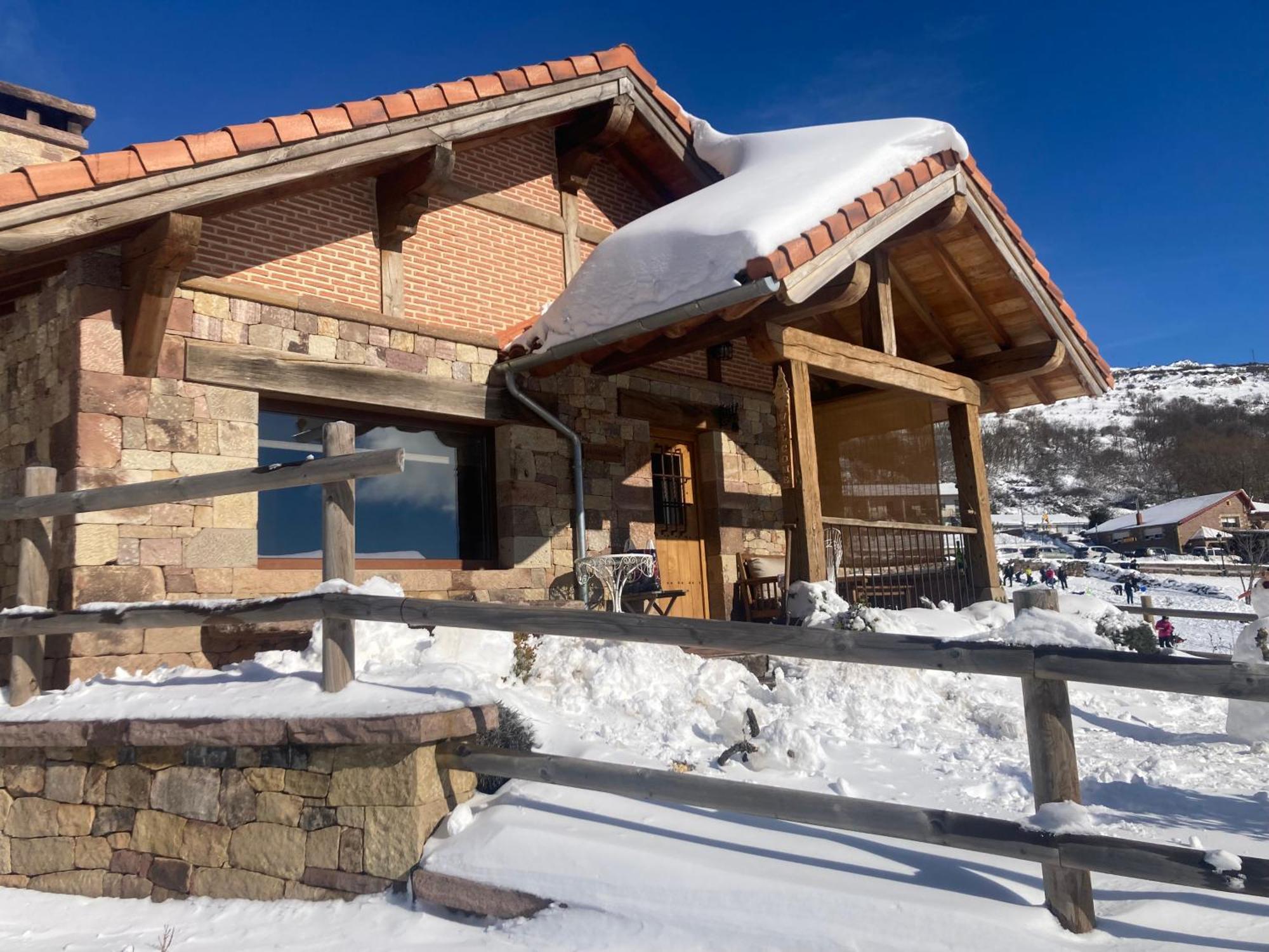 Los Chozos De La Brana Branosera Exterior foto